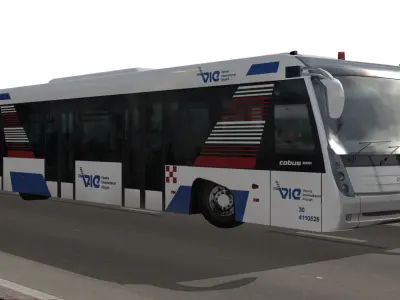 Cobus 3000 Vienna Airport Low-poly 3D model