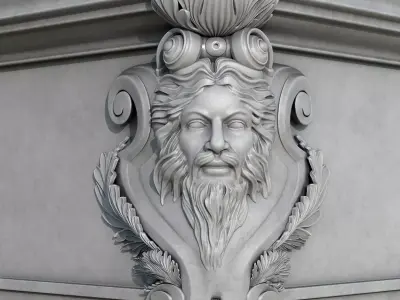 king console 3D model