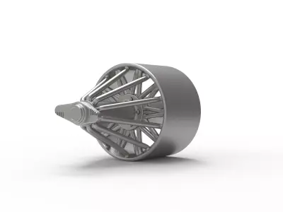 SWANGA WHEEL 3D MODEL 3D print model