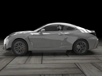Lexus RCF 2019 3D model
