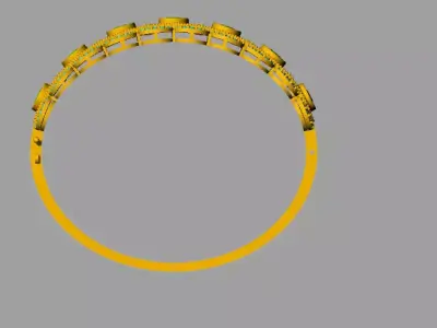 Beautiful bangal 3D model