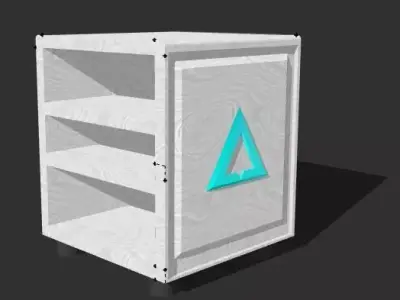 Small room table 3D print model