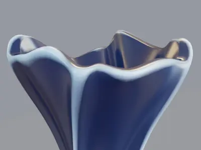 Vase 02 3D model purchase