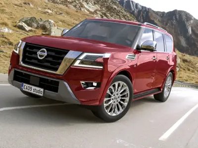 2022 NISSAN ARMADA 3D model