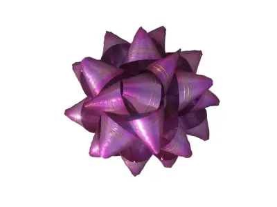 GIFT BOW 4 Low-poly 3D model