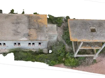 old whaling lookout 3D model