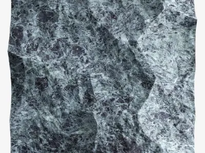 491-RockPanel piece of rock 3D model