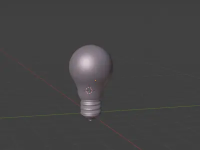 Small Lamp Free 3D model