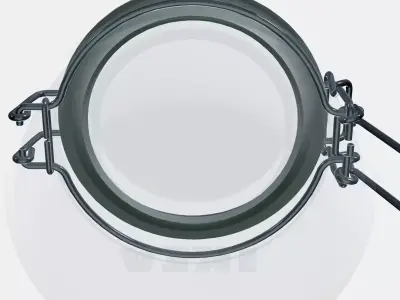 KORKEN tin with lid 2 3D model