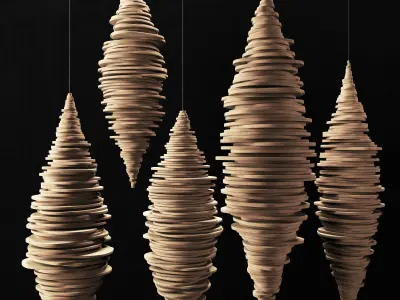 Parametric decor bulb n4 3D model