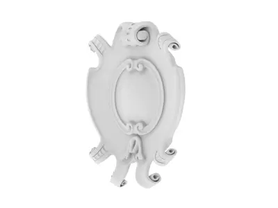 Cartouche Ornament 038 3D model