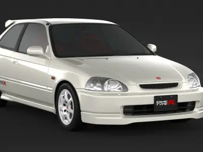 Honda Civic Type R 3D model