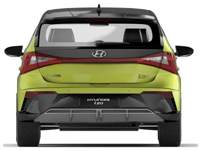 Hyundai i20 2024 3D model