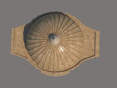 Dome Arab Low-poly 3D model