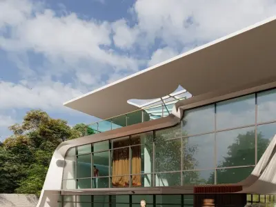 MODERN VILLA 3D model order