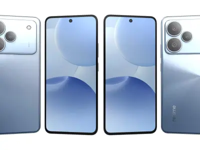 Realme P4 Engine Blue 3D model