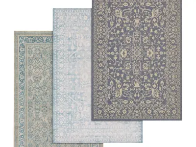 Rug Set 1862 3D model