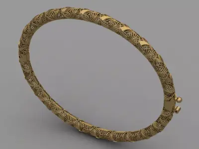Printer bracelet 3D print model