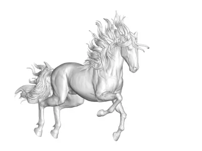Horse 3D model 13