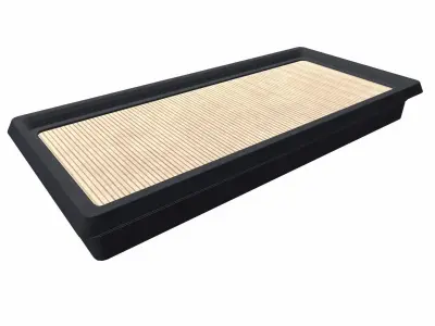 Air Filter Low-poly 3D model