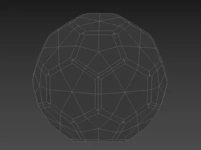 Soccer Ball Free low-poly 3D model