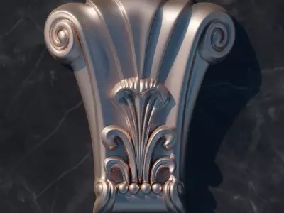 Decor 001 Low-poly 3D model