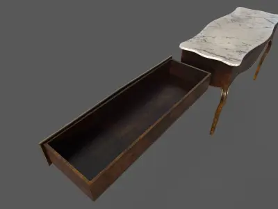 Commode Version1 3D model
