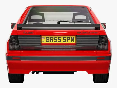 Audi sport quattro 1984 3D model