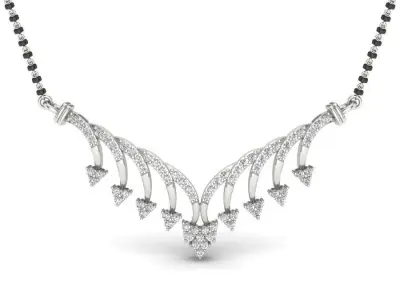 Luxury Necklace Diamonds  3D print model