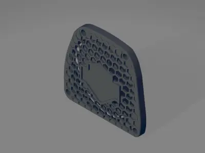 Speaker enclosure for Harley Davidson front lowers - HDL 3D print model