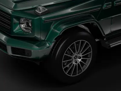 Mercedes-Benz G 550 W464 2018 3D model