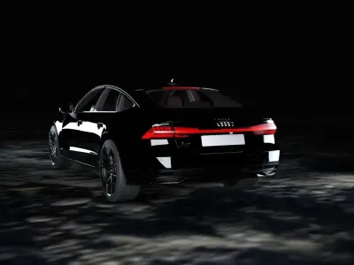 Audi A7 Sportback 2018 3D model