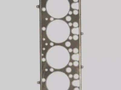 Cylinder Head Gasket Low-poly 3D model
