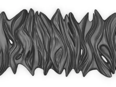 Serenity in Motion 3D model