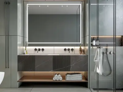 Bathroom 78 3D model