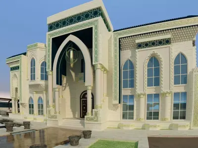 classic style Villa 3D model