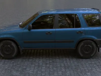 CR-V RD1 SUV HQ Model  3D model