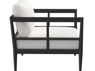 Laurel Lounge Chair 3D model