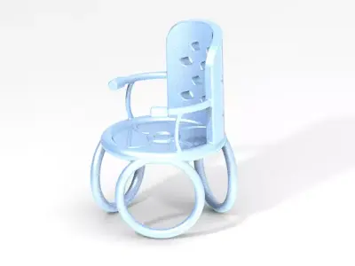 Kids Toy Creative Chair 3D print model