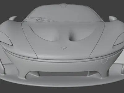 McLaren P1 3D model from CGTrader
