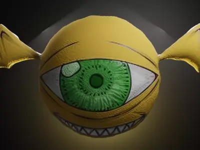 Bat monster 3d 3D model