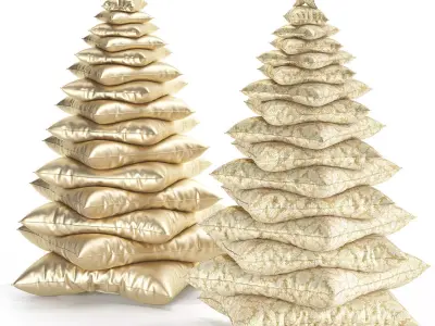 Cristmass tree Low-poly 3D model