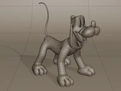 Pluto 3D model