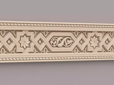 Classic Pattern 003 3D model