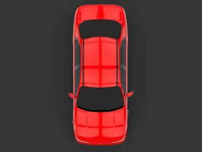 Toyota corolla 1997 3D model