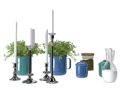 Accessories set 03 3D model