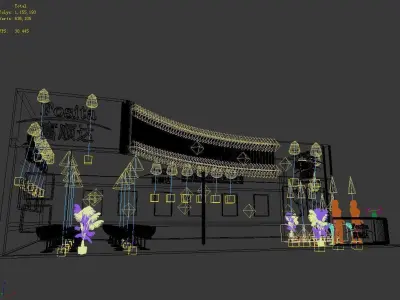 Exhibition - Area - 12X9 -3DMAX2012-02 3D model