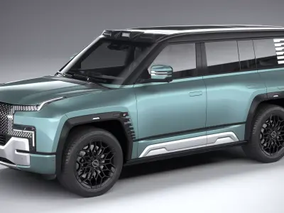 BYD Yangwang U8 2024 3D model