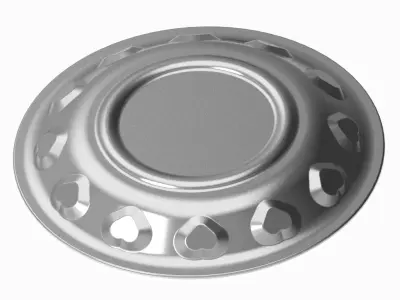 Chips Serving Plate 3D print model