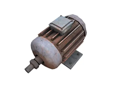 motor Low-poly 3D model buy